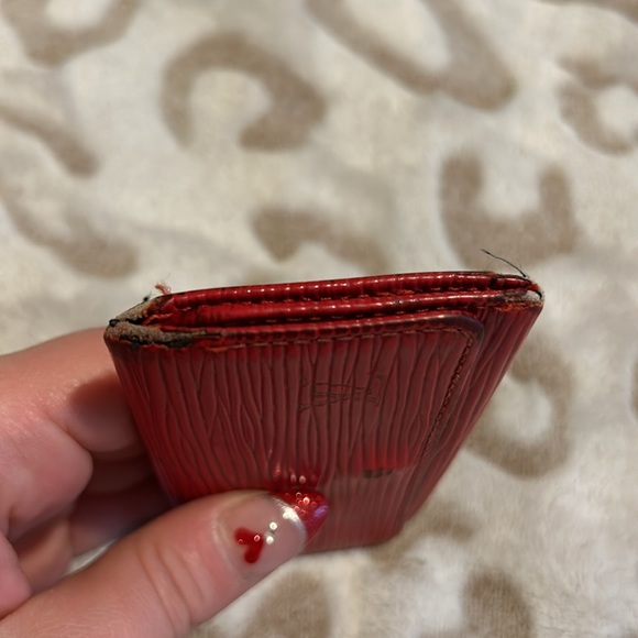 Authentic Louis Vuitton Red Epi Leather Key Holder - Picture 10 of 12